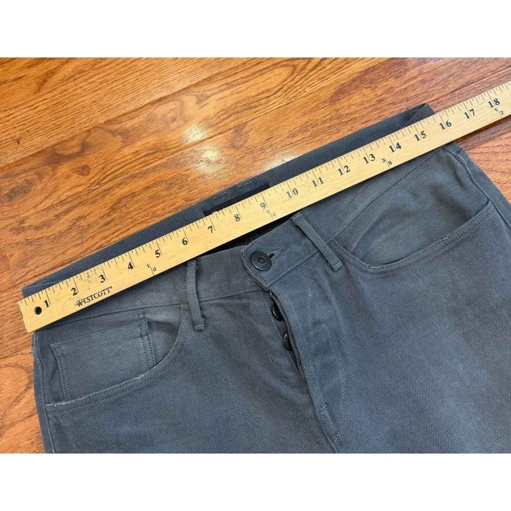 3x1 NYC M5 Selvedge Denim Jeans Mens 31x32 Tin Gray Slim Straight Made in USA
